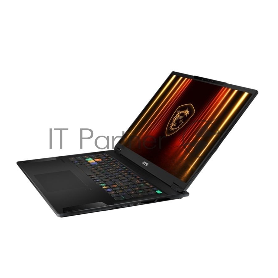 Ноутбук MSI Stealth 18 HX AI A2XWHG-098XRUY/18"/IPS/Intel Core Ultra 9 275HX/32Gb/1Tb SSD/NVIDIA GeForce RTX 5070 Ti 12Gb/NoOS/черный/2.89kg