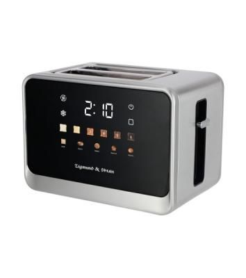 Тостер Zigmund & Shtain ST-102 нержавеющая сталь, 1200 Вт, 2 слота