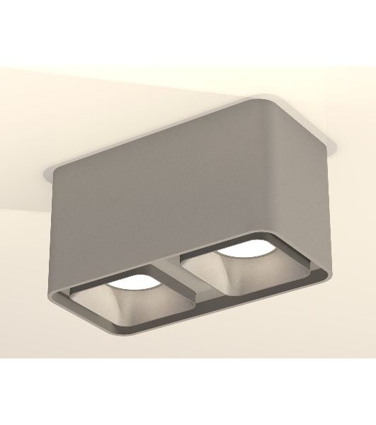 Светильник Ambrella Light XS7852003 SGR/SSL серый песок/серебро песок MR16 GU5.3 (C7852, N7703)
