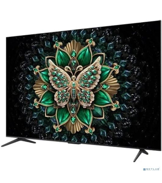 Телевизор TCL 75" 75C6K черный Mini LED UHD 144Hz Google TV