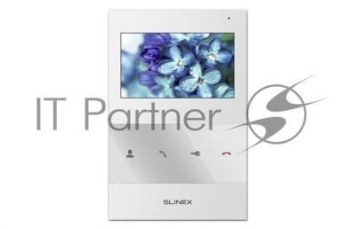 Монитор LCD 4.3" IP DOORPHONE SQ-04 WHITE SLINEX