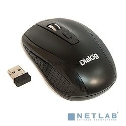 Мышь беспроводная Dialog Pointer MROP-01U черный, 1600 dpi, радиоканал, USB, кнопки - 6