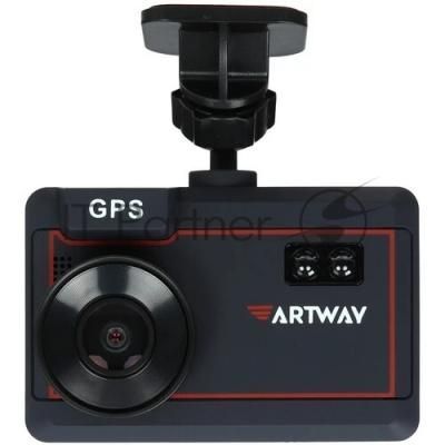 Видеорегистратор Artway Combo MD-205, 2304x1296, 2.4", GPS, G-сенсор, датчик движения