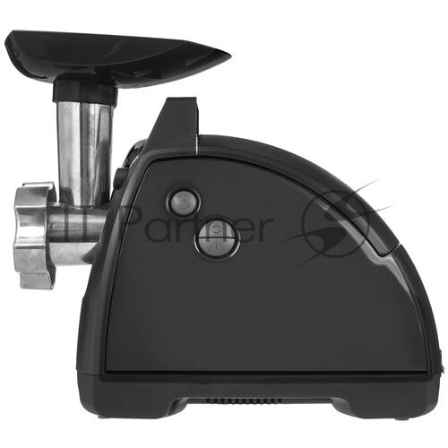Мясорубка электрическая Moulinex ME682832 черный, 2000 Вт, 2.6 кг/мин, реверс, защита от перегрузки, насадки - 4