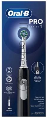 Зубная щетка электрическая Oral-B Pro 1 80870428 черный