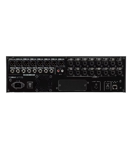 Микшер Yamaha TF-RACK цифровой, установка в рэк, входы: 16 mic/line (XLR/TRS combo) + 1 stereo line (RCA pin), выходы: 16 (8 XLR + 8 TRS phone),