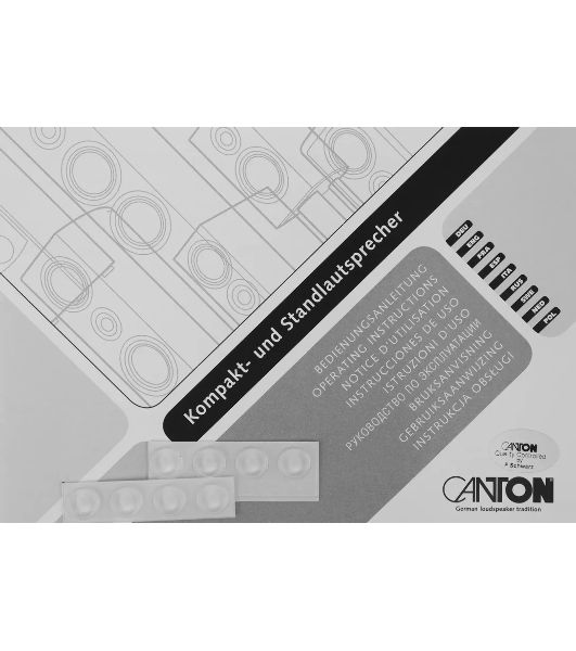 Фронтальные колонки Canton GLE 420.2 2.0 130Вт белый (в комплекте: 2 колонки)