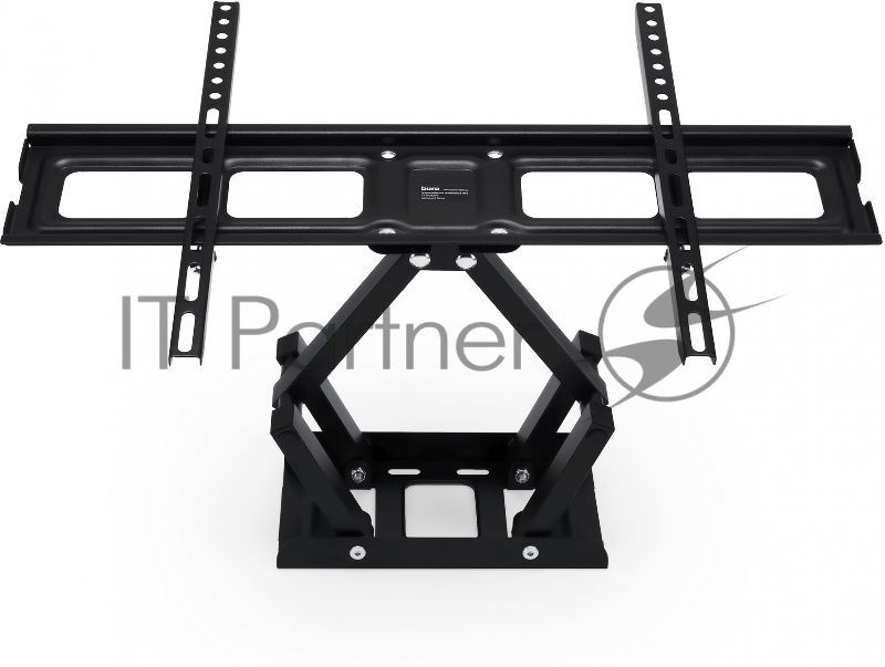 Кронштейн для телевизора Buro MF3 черный 32"-70" макс.40кг настенный поворотно-выдвижной и наклонный