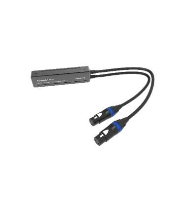Конвертер Infobit iTrans DX-T-22 аналоговый аудио энкодер (Tx) с PoE: 1xRJ45(Dante); 2хXLR(F) (2 канала IN). 44.1, 48, 96 kHz (24 bit). ПО Dante Controller (платная лицензия)