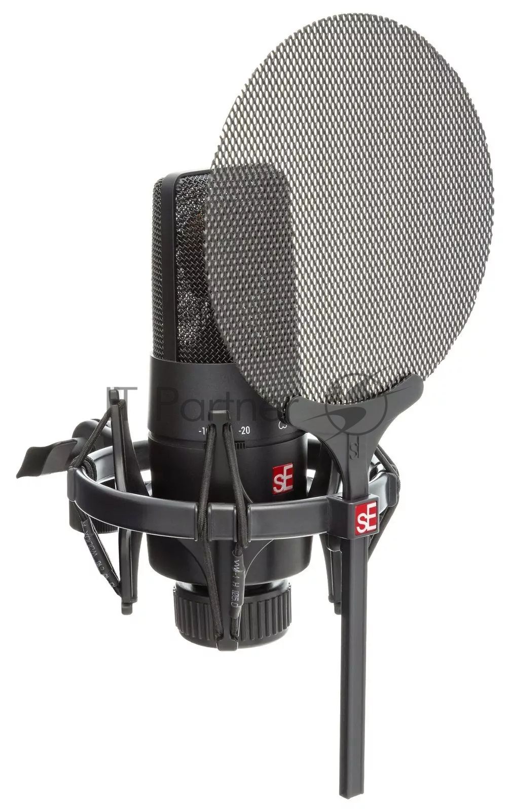 Микрофон конденсаторный sE Electronics X1 S VOCAL PACK 20 Гц 20 кГц, кардиоида, комплектация: металлический поп-фильтр, держатель типа паук, 3-х метровый микрофонный кабель