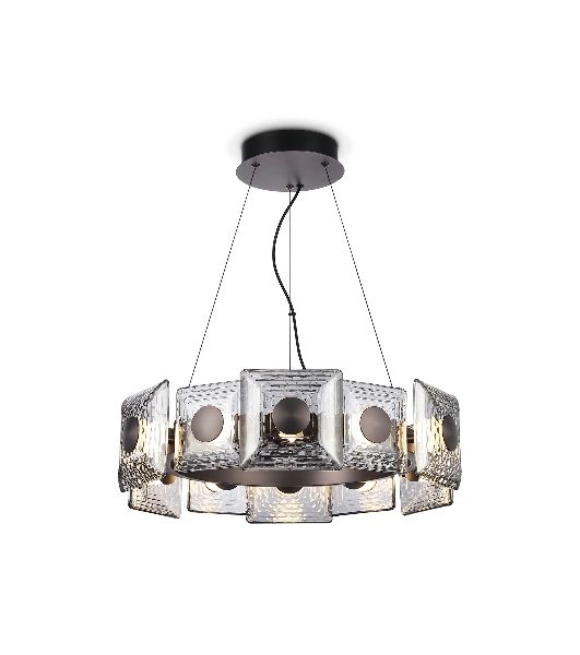 Светильник Ambrella light LH31024 GR/SM серый/дымчатый 56W 3000K D570*150