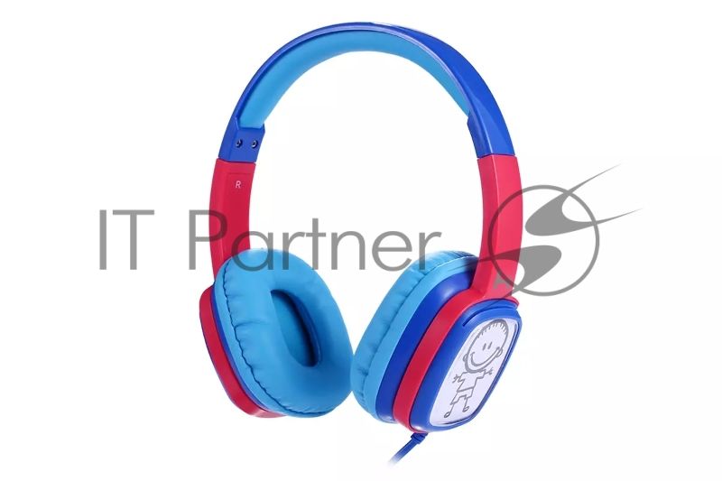Наушники Harper KIDS HN-302 Blue-Red