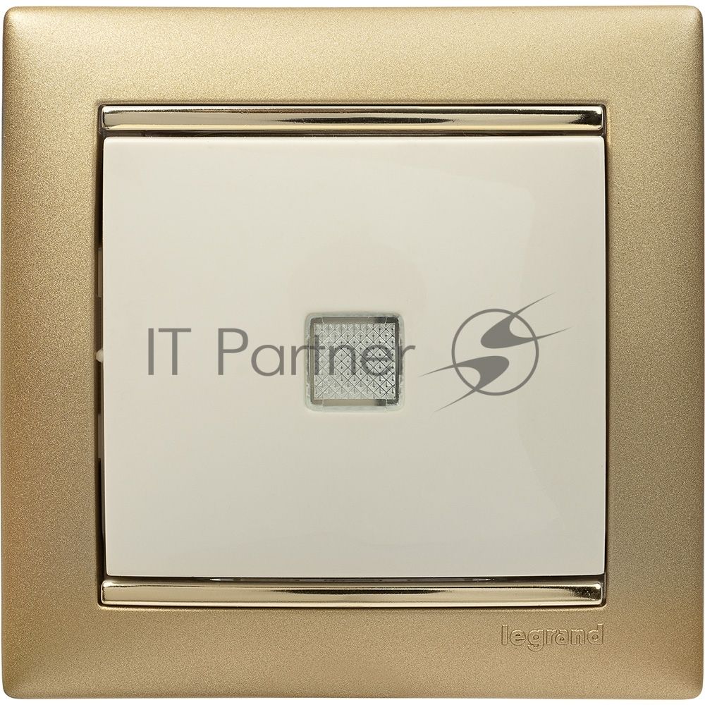 Выключатель Legrand 774310 Valena 10А c подсветкой, сл. кость