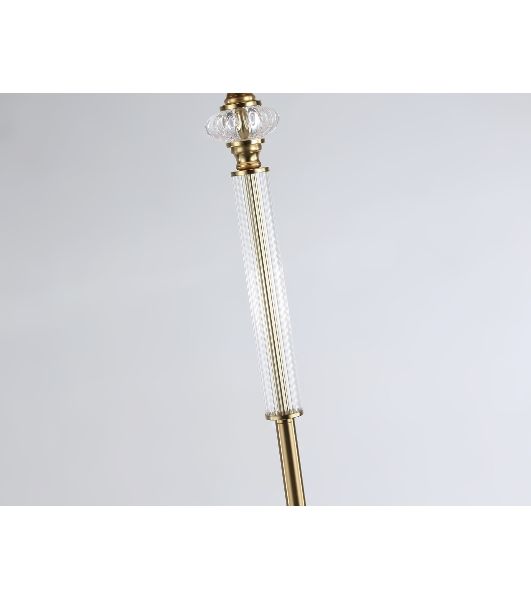 Светильник Ambrella light LH71028 BS/WH латунь/белый E27 max 60W D360*1550