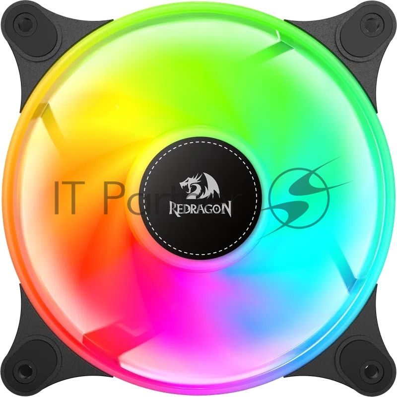 Вентилятор Redragon GC-F013 черный 120мм 2200rpm 25db 4-pin