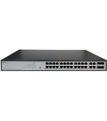 Коммутатор ORIGO OS2328P/360W/A1A, 24×1 Гбит/с PoE + 4×1 Гбит/с Combo (SFP/RJ-45), настраиваемый