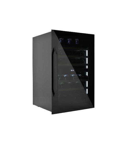 Винный шкаф встраиваемый ZÜGEL ZCWI570DB черный, 145 л, 2 отсека, 57 бут.