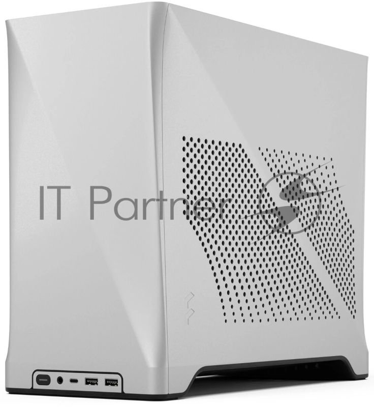 Компьютерный корпус без блока питания Fractal Design Era 2, SFF, 2x120мм, 2xUSB-A 3.0 + 1xUSB 3.2 Type-C, SFX PSU Support, mITX Silver