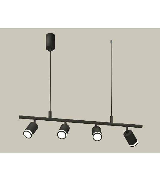 Светильник Ambrella light XB9002150/4 SBK/FR черный песок/белый матовый MR16 GU5.3 (С9002, С6313, N6221)