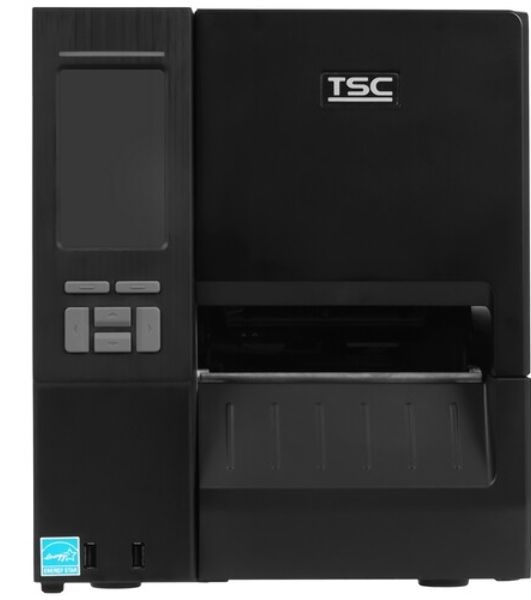 Принтер этикеток TSC MH341T стационарный, термотрансферная печать и прямая термопечать, 300 dpi, 305 мм/сек, Bluetooth, Ethernet, RS-232, USB, Wi-Fi, черный