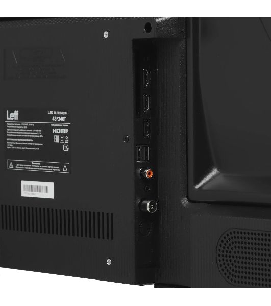 Телевизор LEFF 43" 43F240T черный LED FHD 60Hz