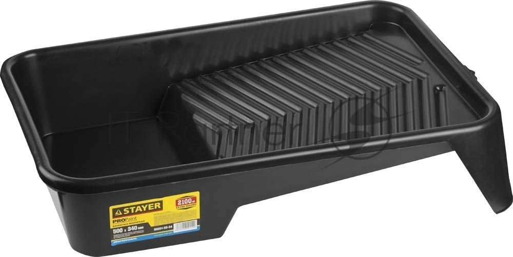 Ванночка STAYER  PROFESSIONAL  малярная пластмассовая, для валиков до 270мм, 50х34см, 2,1л