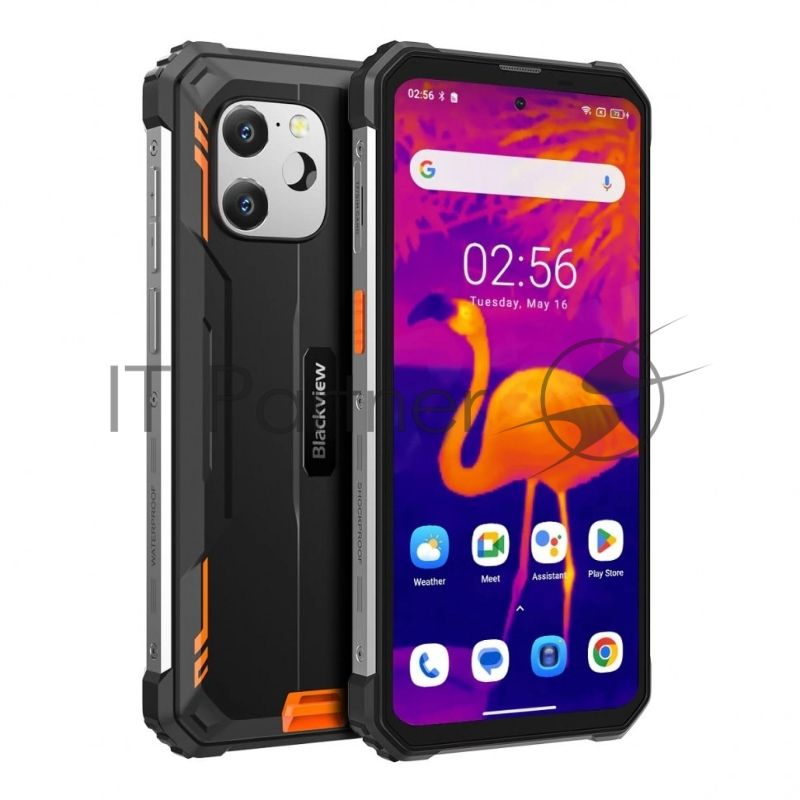 Смартфон Blackview BV8900, 8/256Gb, оранжевый