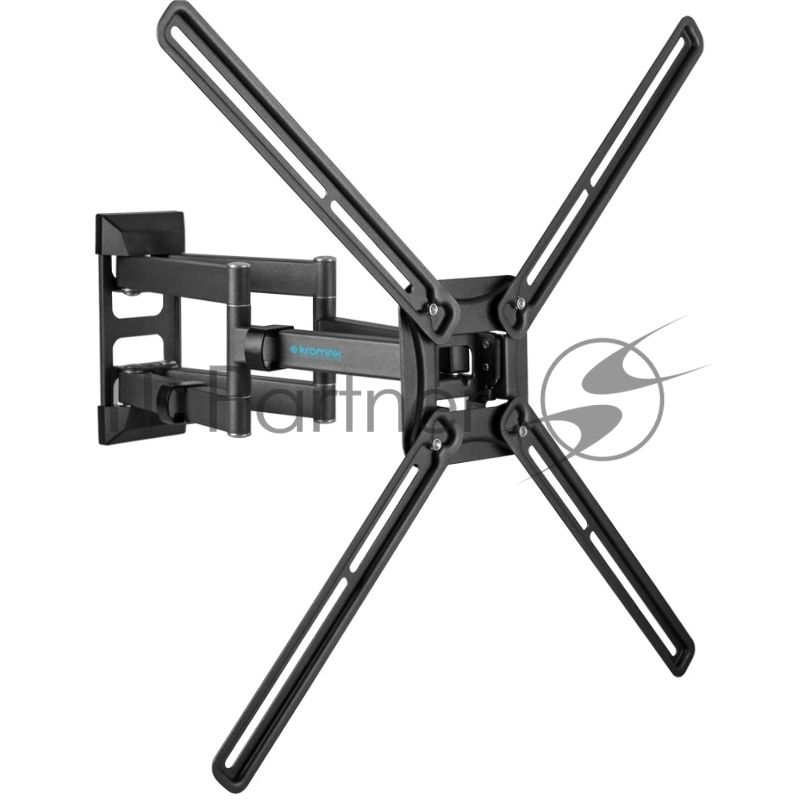 Кронштейн для телевизора Kromax CORBEL-12, 32"-75", макс. 45кг, настенный, поворот и наклон