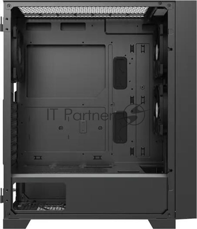 Компьютерный корпус Montech AIR 1000 LITE черный без БП ATX 1x120мм 3x140мм 2xUSB3.0 1xUSB3.1 audio bott PSU