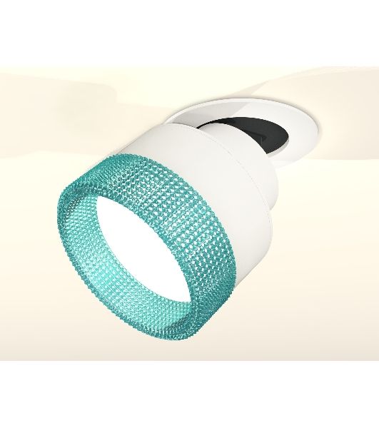 Светильник Ambrella Light XM8101543 SWH/BL белый песок/голубой GX53 (A2241, A2105, C8101, N8488)