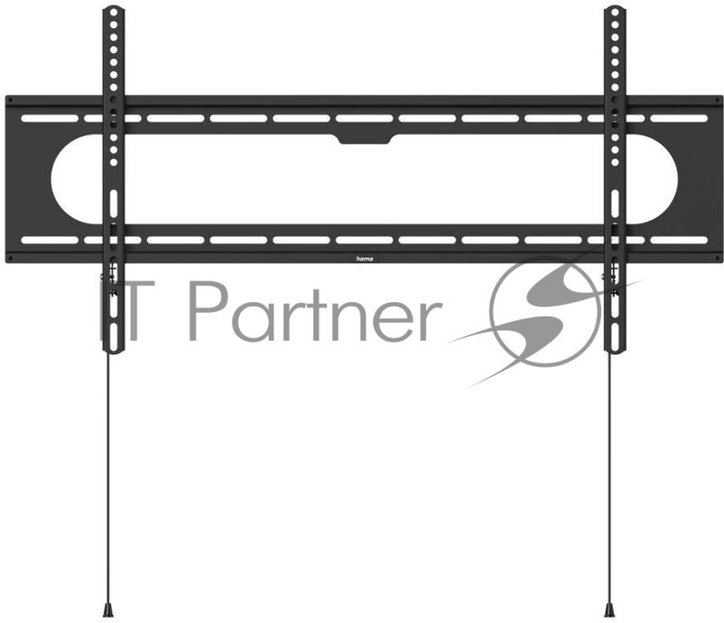 Кронштейн для телевизора Hama 00220842 черный 37"-90" макс.100кг настенный фиксированный