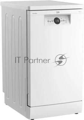 Посудомоечная машина Beko BDFS26130WA, белая, 44.8 см, 11 компл., 46 дБ, класс A
