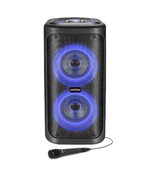 Акустическая система 2.1 Smartbuy MY DISCO, 50Вт, Bluetooth, MP3, FM, RGb подсветка Диско, микрофон