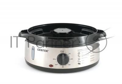 Пароварка Centek CT-1457 три корзины механическое управление мощность 800 Вт звуковой сигнал окончания работы чаша для риса в комплекте Пароварка Centek CT-1457 три корзины механическое управление мощность 800 Вт звуковой сигнал окончания работы чаша для риса в комплекте