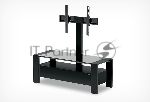 Стойка для ТВ Holder TV-34110 черныймат.+черный ст.