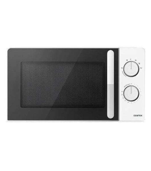 Микроволновая печь Centek CT-1552 белый, 20 л, 700 Вт, переключатели — поворотный механизм