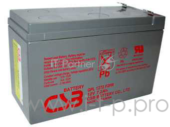 Аккумулятор CSB GPL1272 F2FR (12V 7.2Ah)