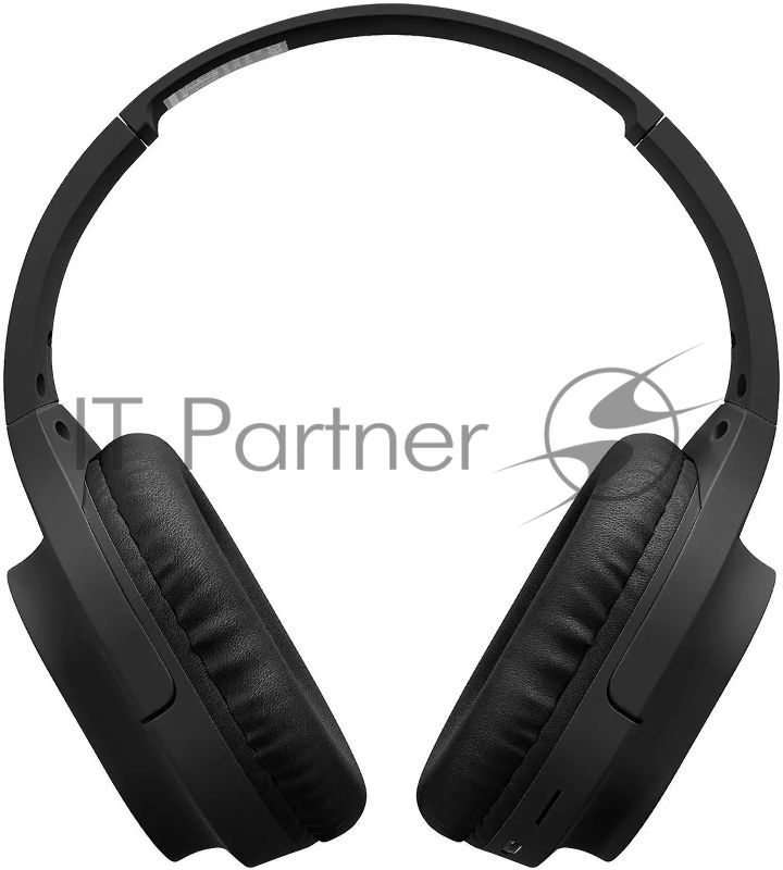 Беспроводные/проводные наушники Digma BT-18 черный, накладные, Bluetooth + проводной, складная конструкция, до 10 ч