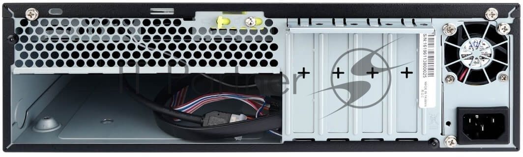 Компьютерный корпус Slim Desktop INWIN CJ708BL IP-S265AU7-2 80plus Bronze, U3*2+U2*2+A(HD)+TYPE 3.1C + FAN 80*15мм + intrusion switch INWIN Slim Case