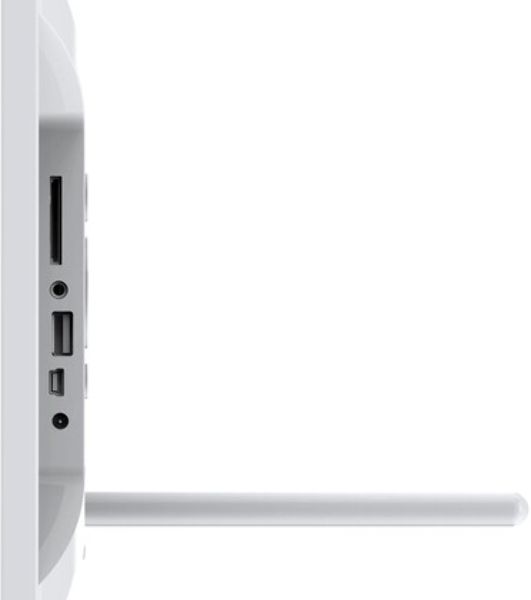 Фоторамка Digma 13.3" PF-1300 IPS 1920x1080 белый пластик ПДУ Видео