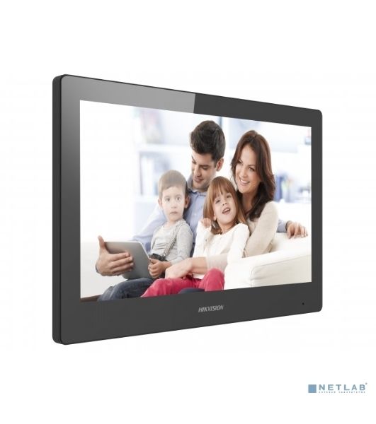 Видеодомофон HIKVISION DS-KH8520-WTE1, цветной дисплей 10", слот SD