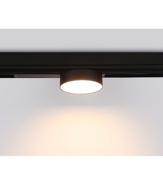 Управляемый светодиодный светильник для шинопровода Magnetic Ambrella light GL1381 BK черный IP20 15W 3000K-6400K 220V 120° D115/232*115*77 (Без ПДУ)