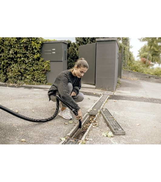 Строительный пылесос Karcher WD 4 P S V-20/5/22 желтый, 1000 Вт, уборка сухая/сбор воды/выдув, пылесборник мешок/контейнер, 20 л