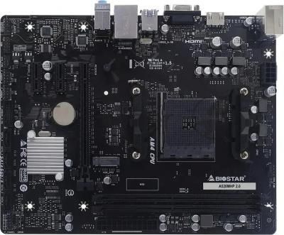 Материнская плата Biostar A520MHP 2.0, AM4, AMD A520, 2xDDR4, 4xSATA, 1xM.2, 1xPCIe 3.0 x16, 2xPCIe 3.0 x1, 1xVGA, 1xHDMI, 1x1Gb LAN, 2xUSB-A 5Gbps, 4xUSB-A 2.0, 3x3.5 мм, 7.1, mATX