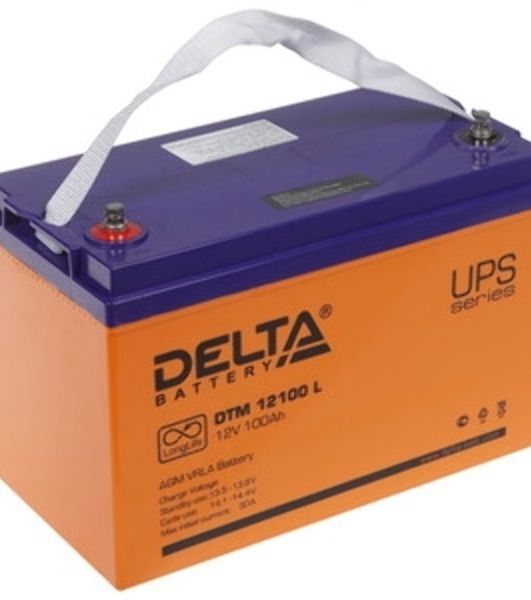 Батарея для ИБП Delta DTM 12100 L 12В 100А·ч