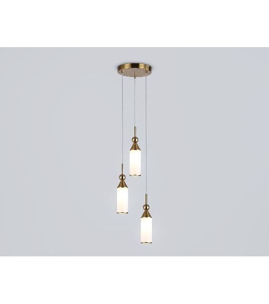 Светильник Ambrella light LH55272/3 BS/FR латунь/белый матовый E14 max 40W D230*1200