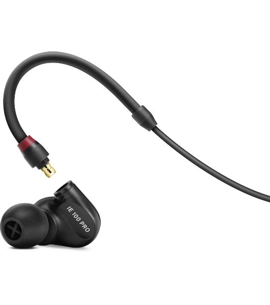 Проводные наушники Sennheiser IE 100 PRO черный, внутриканальные, Jack 3.5 мм