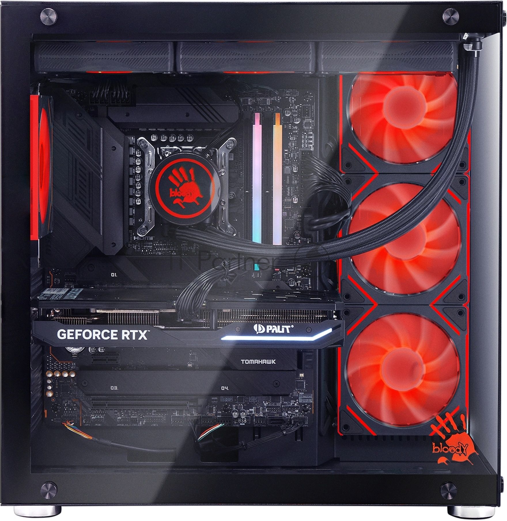Компьютер Bloody BD-PC CZ79C3 MT i7 14700F (2.1) 64Gb SSD 1Tb RTX 5080 16Gb Win 11H 64 GbitEth 850W черный (2086028)