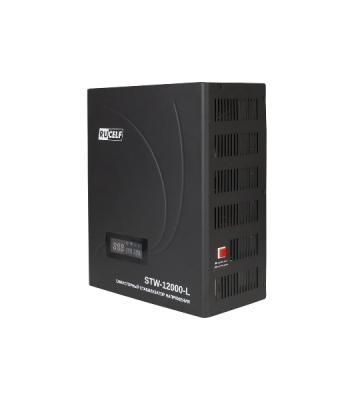 Стабилизатор напряжения Rucelf STW-12000-L 12кВА однофазный черный