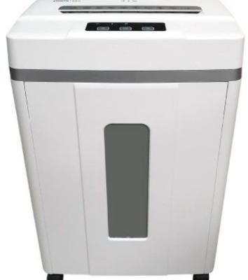 Шредер Office Kit S200TSCD 0,8x2 белый (секр.P-7) фрагменты 6лист. 25лтр. скобы пл.карты CD